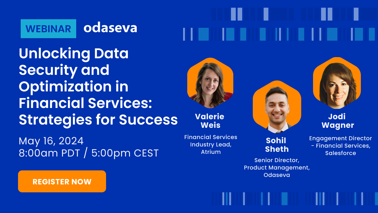 [Register Now] Unlocking Data Security and Optimization in Financial Services: Strategies for Success